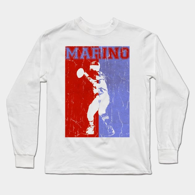 Marino//Disstressed Style Long Sleeve T-Shirt by tepe4su
